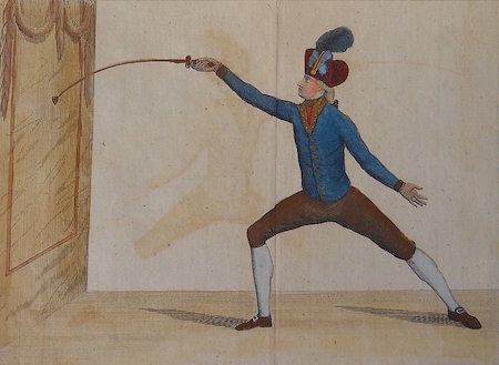 Lunge, J Olivier, Fencing Familiarized: or, a New Treatise on the Art of Sword Play. London, 1771, 1772. 